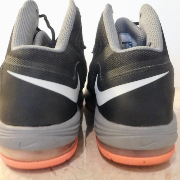 Nike Men's Stutter Step 2 Sneakers Sz 7.5 Black & Orange Air Max 653455-001 - Picture 6 of 8